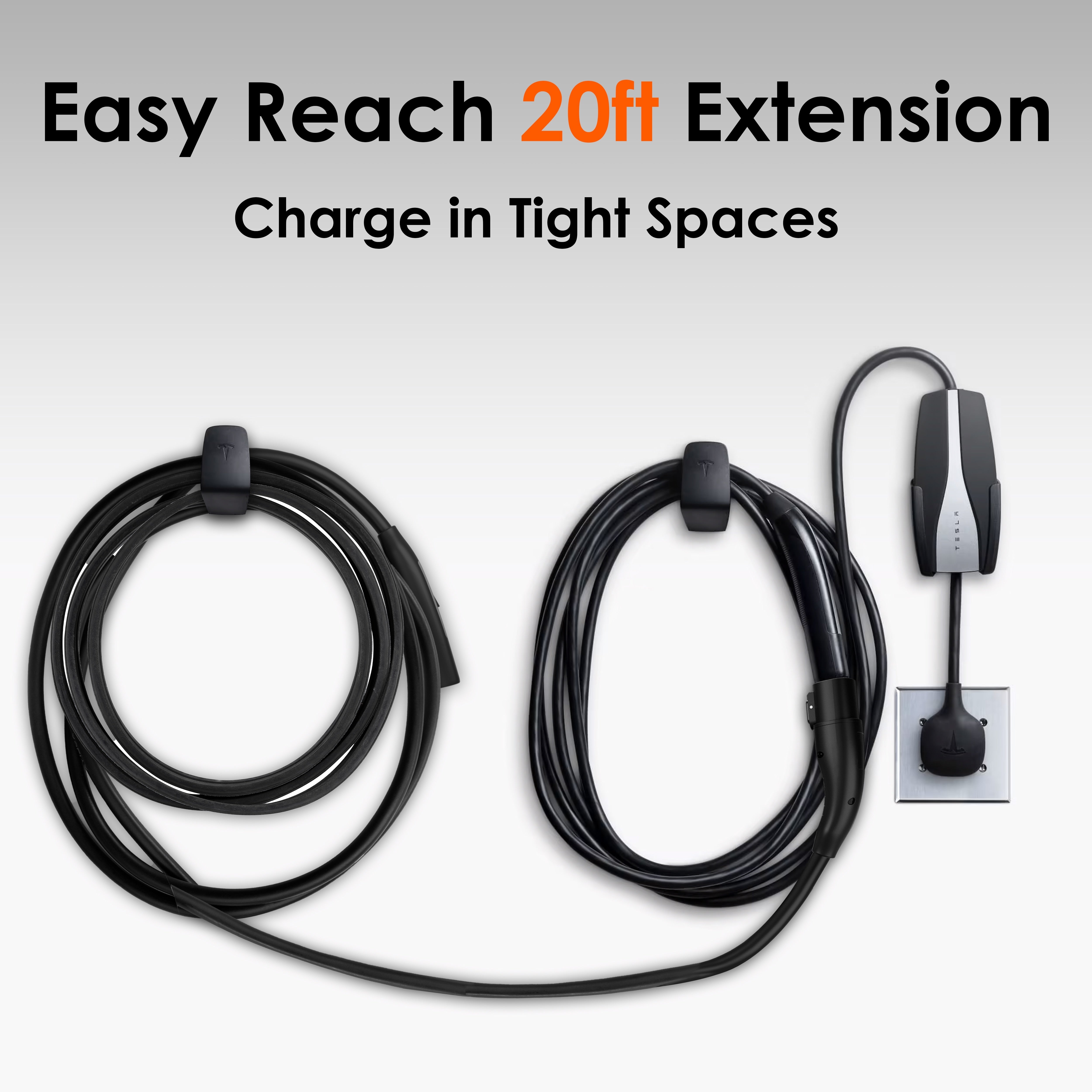 Rexing 48A Tesla Extension Cord - Energize Trek