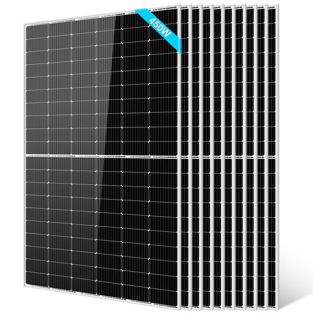 450 Watt Monocrystalline PERC Solar Panel UL 61730 CEC Listed - Energize Trek
