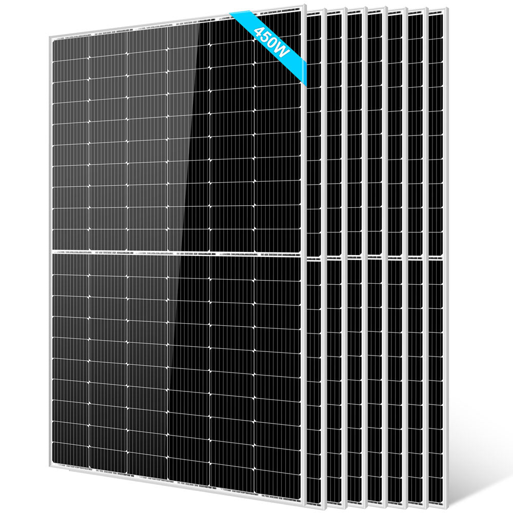 450/ 550 Watt Monocrystalline PERC Solar Panel UL 61730 CEC Listed - Energize Trek
