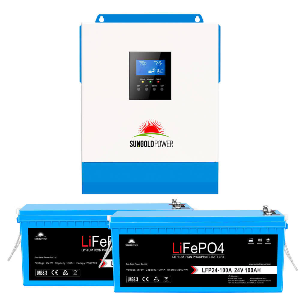 3000W 24V Solar Inverter Charger - Energize Trek