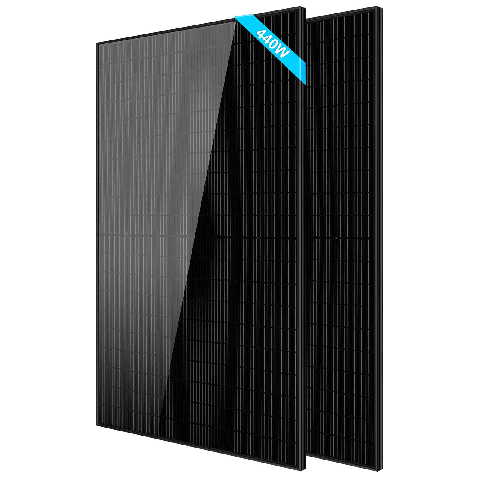 370W/ 415W/ 500W Mono Black PERC Solar Panel UL 61730 CEC Listed - Energize Trek
