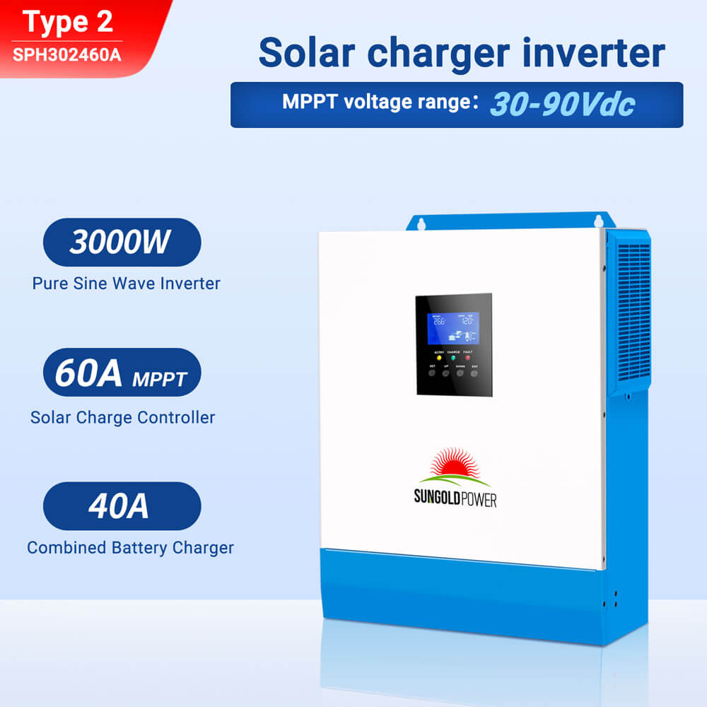 3000W 24V Solar Inverter Charger - Energize Trek