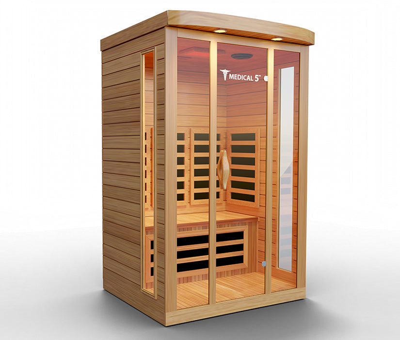 3 Person Home Infrared Sauna | Medical 5™ - Energize Trek
