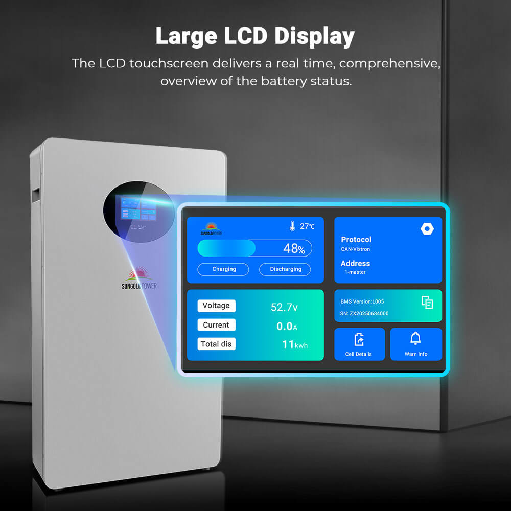 Powerwall X LITHIUM BATTERY 51.2V 200AH SG48200T - Energize Trek