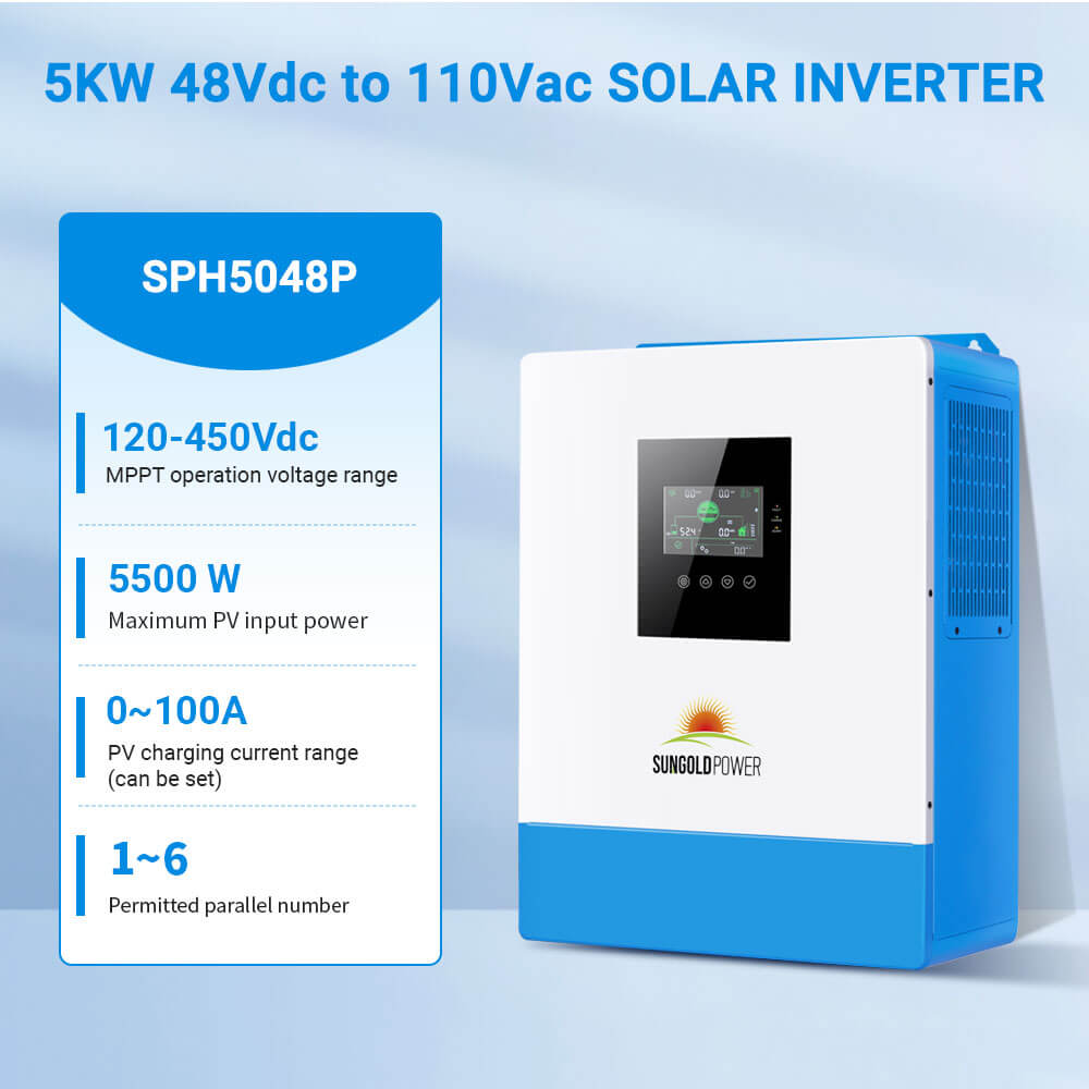 5000W 48V Solar Charger Inverter - Energize Trek