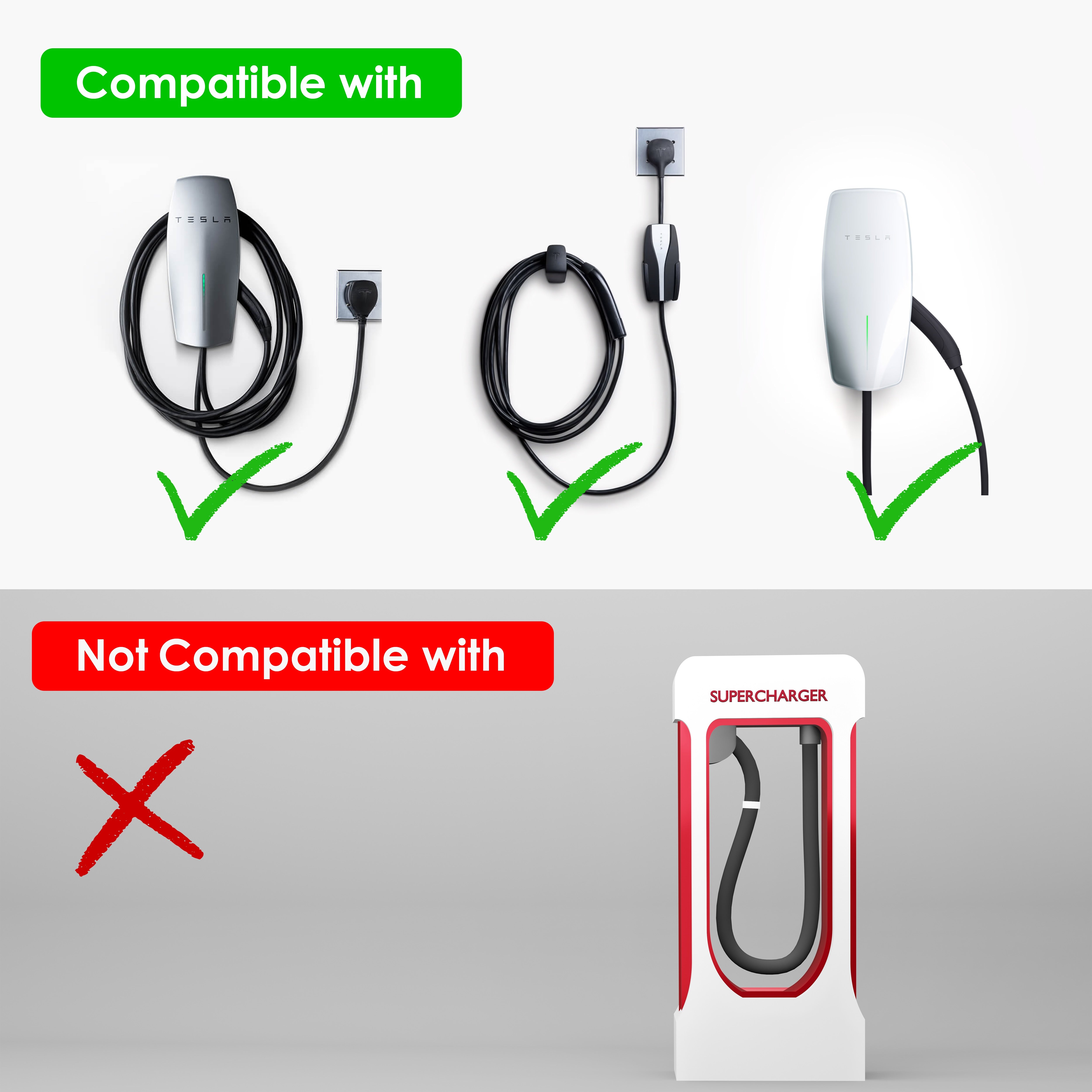 Rexing 48A Tesla Extension Cord - Energize Trek