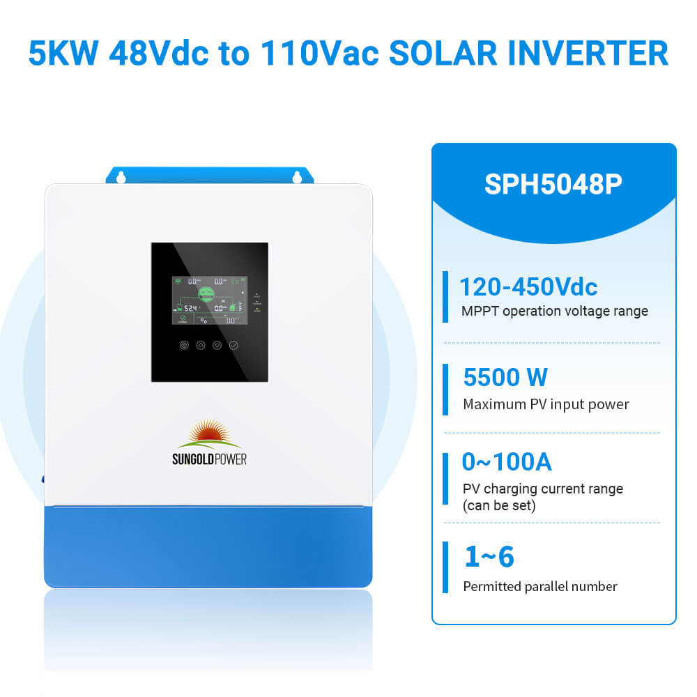 5000W 48V Solar Charger Inverter - Energize Trek