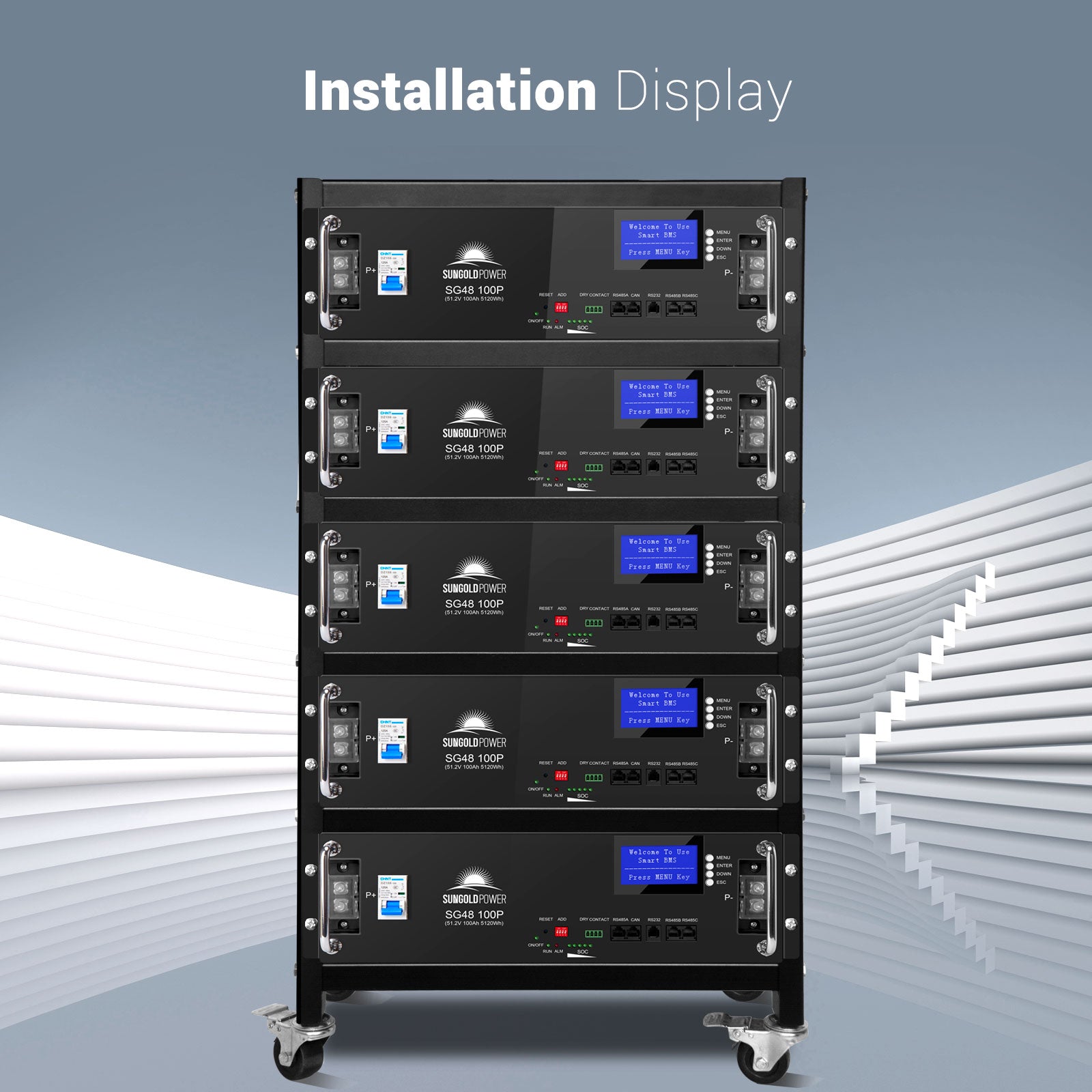 Server Rack for SG48100P /SGH48100T - Energize Trek