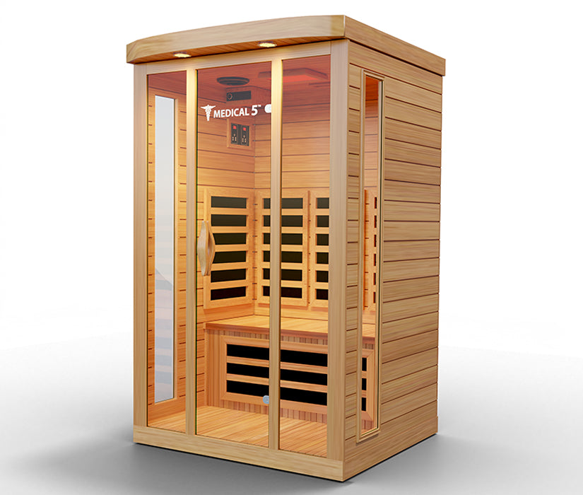 3 Person Home Infrared Sauna | Medical 5™ - Energize Trek