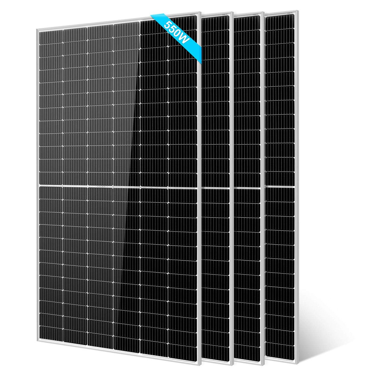 450/ 550 Watt Monocrystalline PERC Solar Panel UL 61730 CEC Listed - Energize Trek