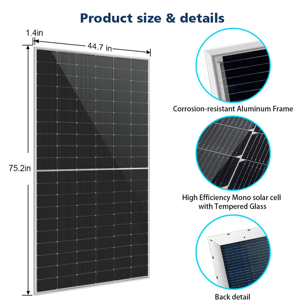 560 WATT BIFACIAL PERC SOLAR PANEL FULL PALLET (32 PANELS) - Energize Trek