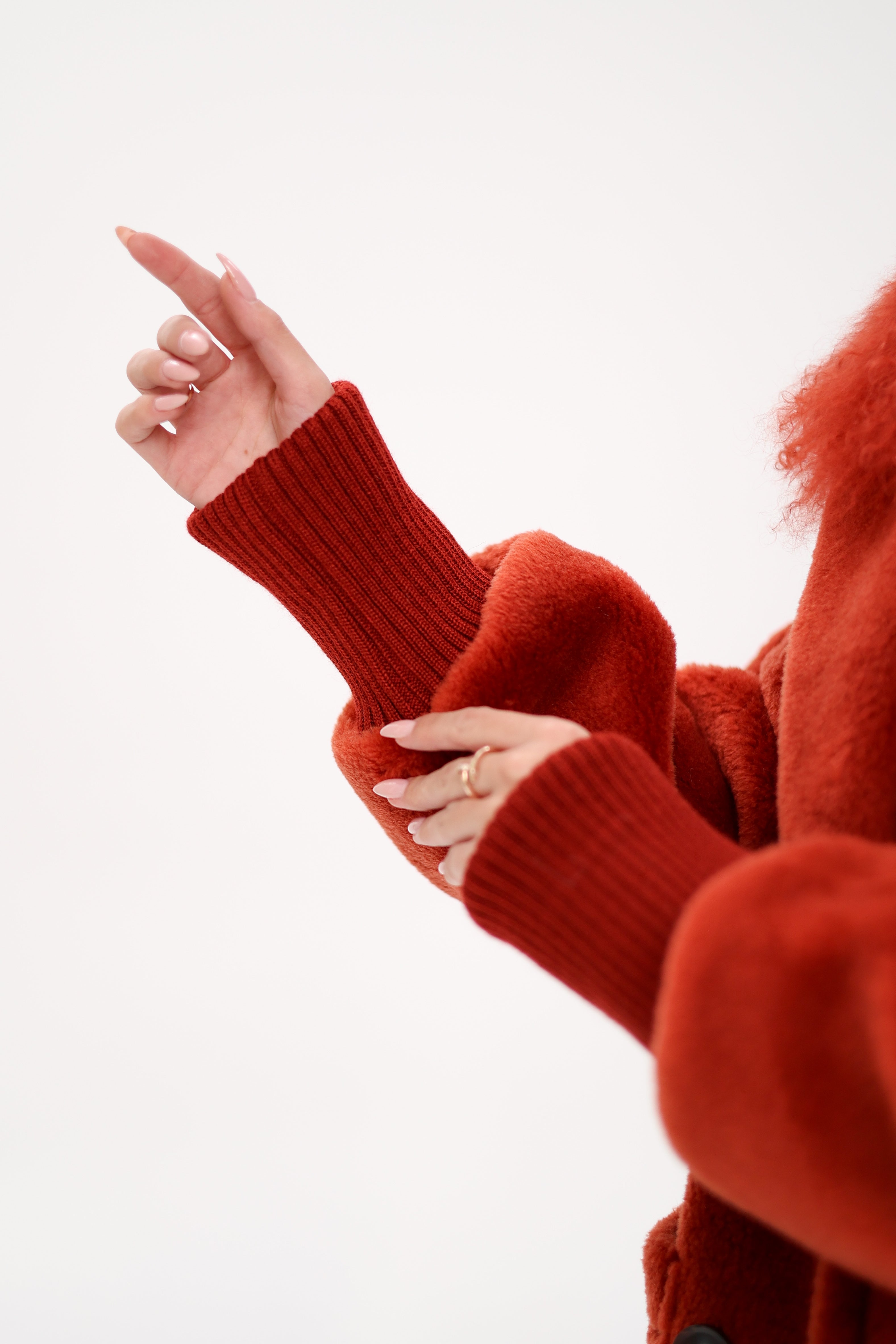Genuine Lama Fur Peruvian Wool Coat - Energize Trek