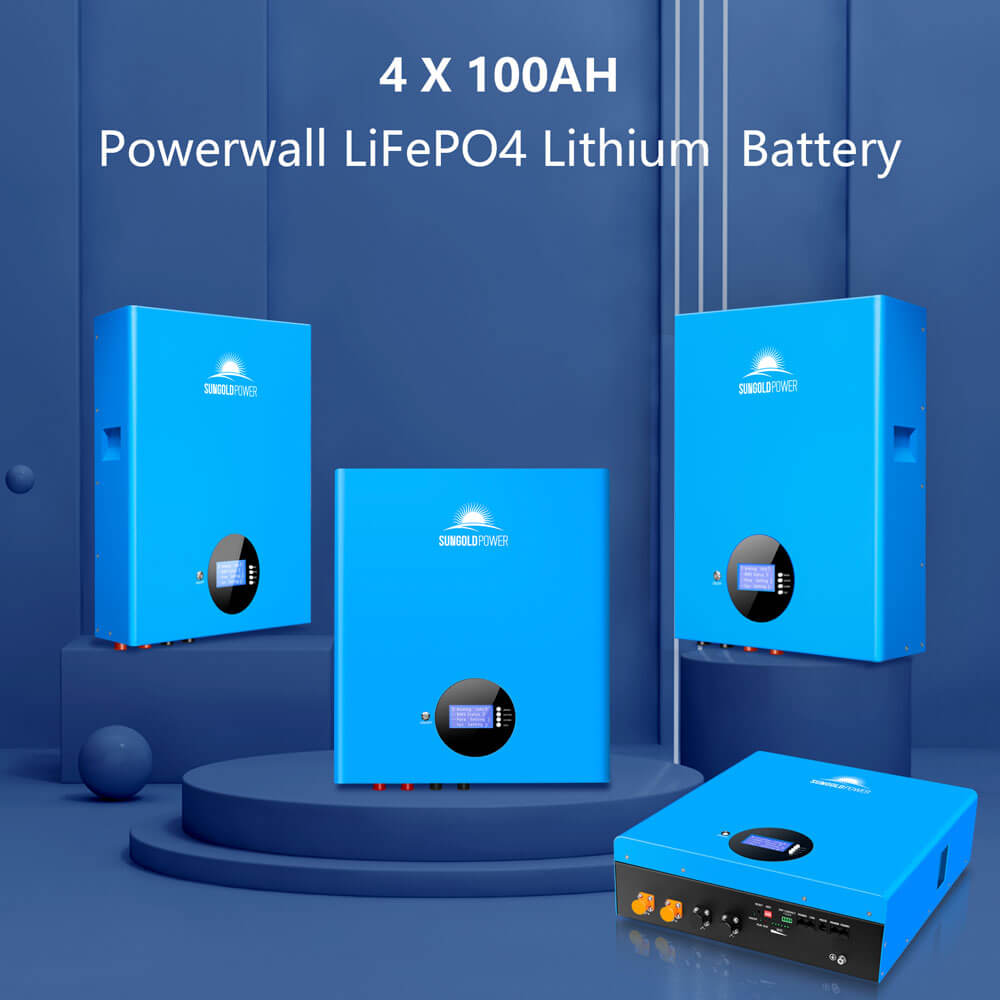 OFF GRID SOLAR KIT 10 X 550 WATTS SOLAR PANELS 4 X 5.12KWH POWERWALL LITHIUM BATTERY 10KW SOLAR INVERTER 48VDC 120V/240V SGM-10K20 - Energize Trek