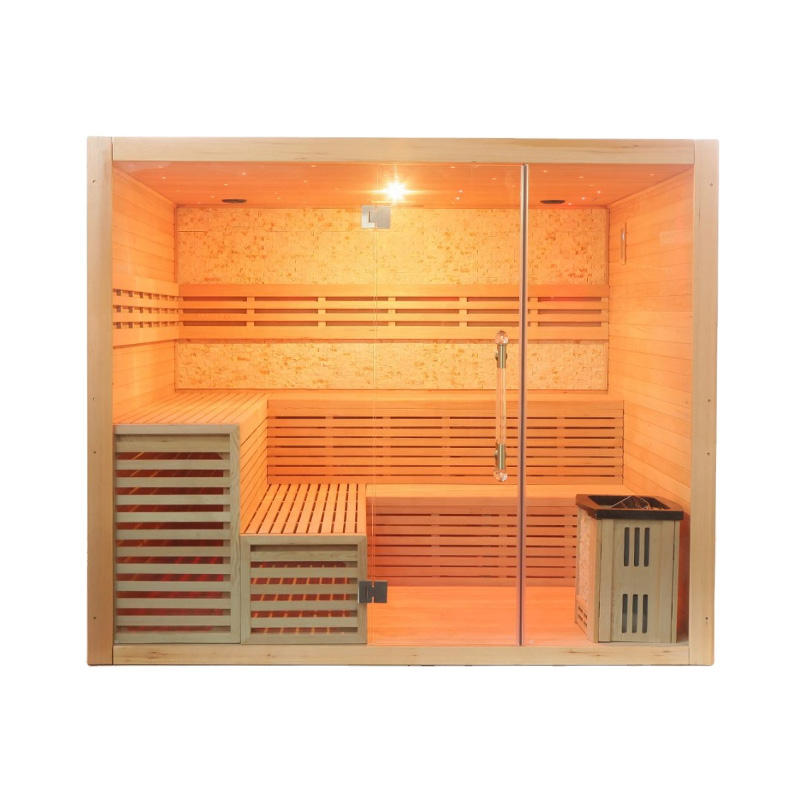 SAUNA EVOLUTION® Indoor Therapy Wood Steam Sauna Room - Energize Trek