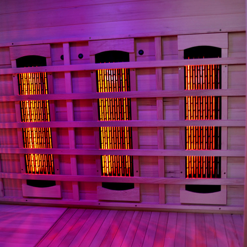 SAUNA EVOLUTION® Full Spectrum Carbon Indoor Sauna Far Infrared 17 - Energize Trek
