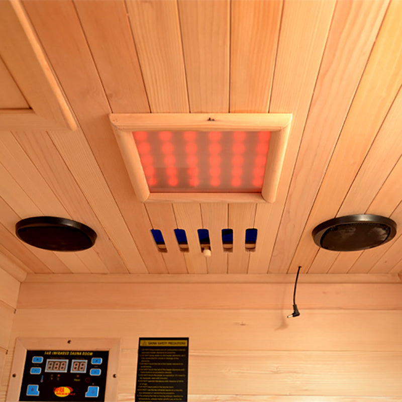 SAUNA EVOLUTION® Full Spectrum Carbon Indoor Sauna Far Infrared 17 - Energize Trek