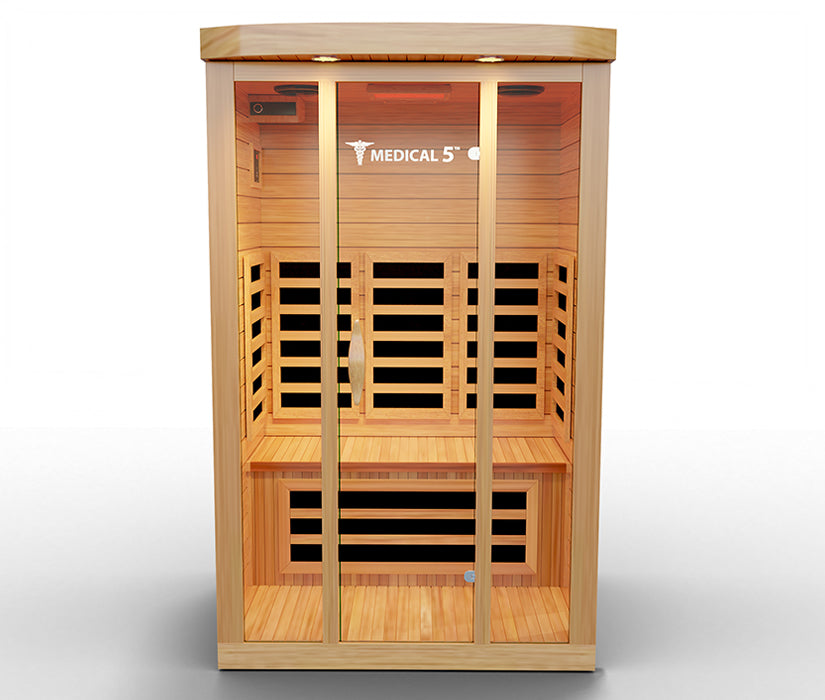 3 Person Home Infrared Sauna | Medical 5™ - Energize Trek