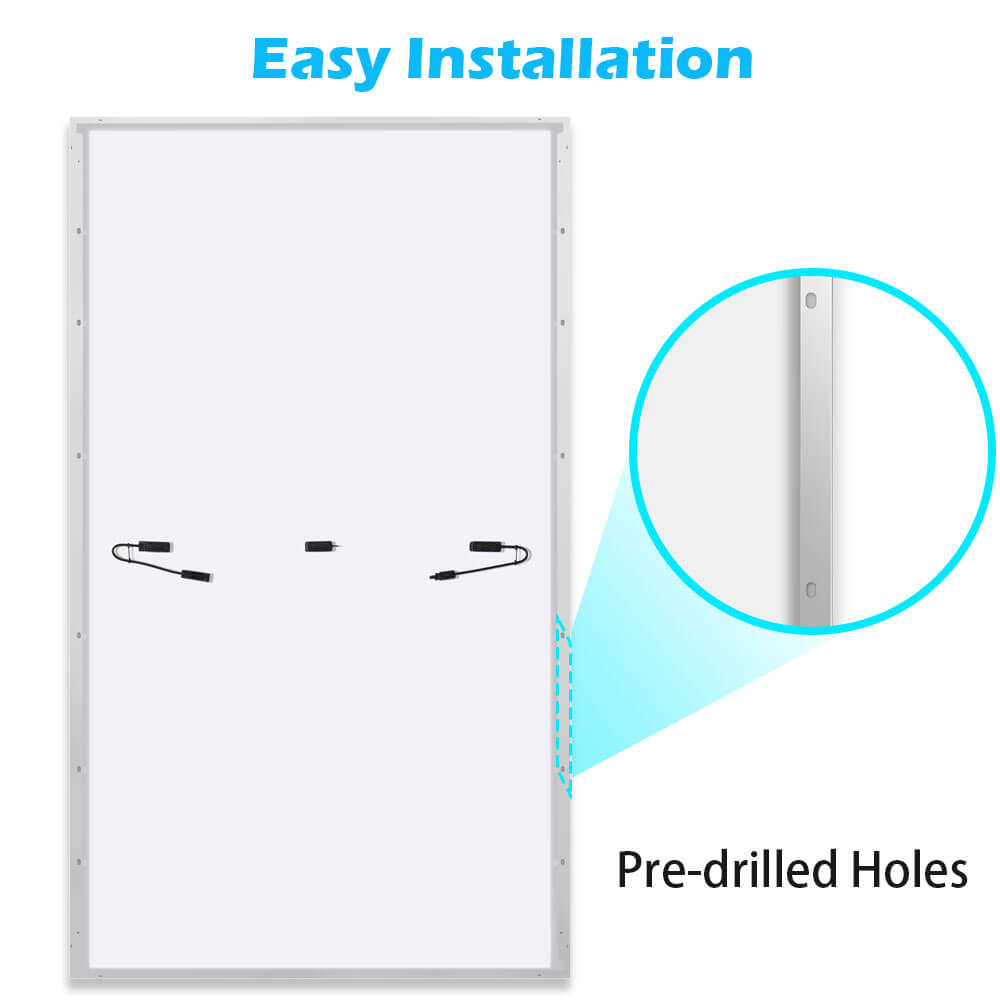450 Watt Monocrystalline PERC Solar Panel UL 61730 CEC Listed - Energize Trek
