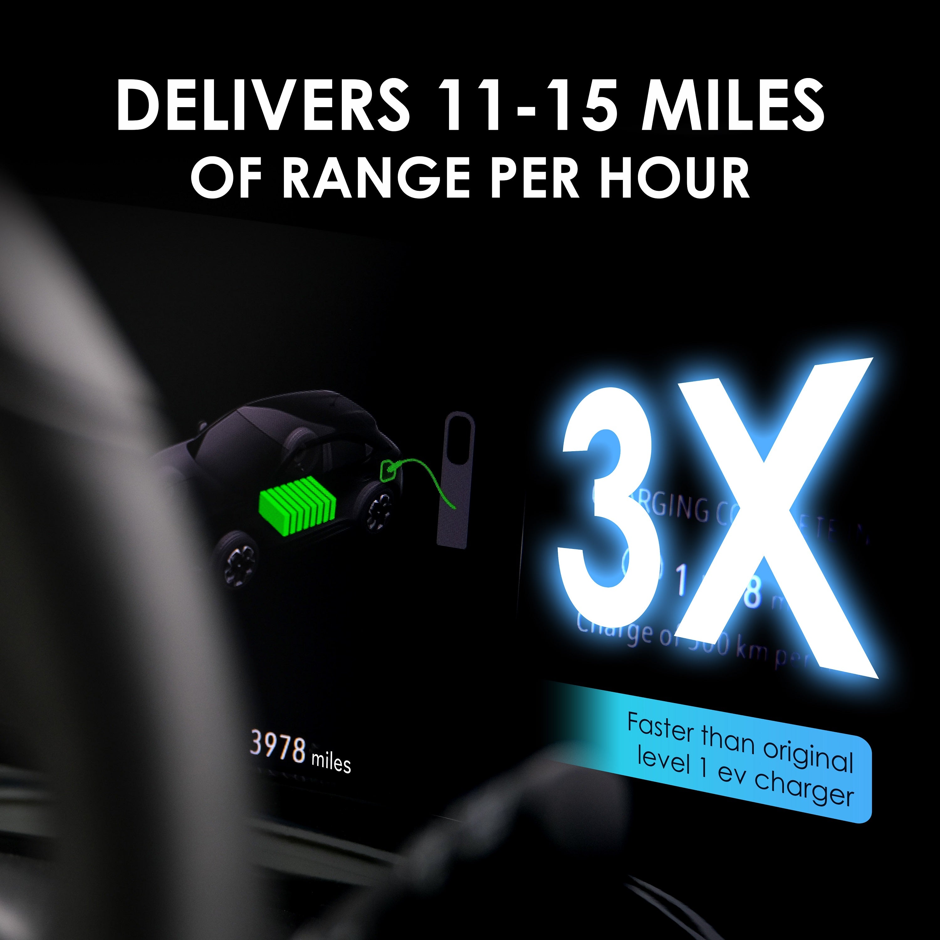J1772 16A Portable Charger - Energize Trek