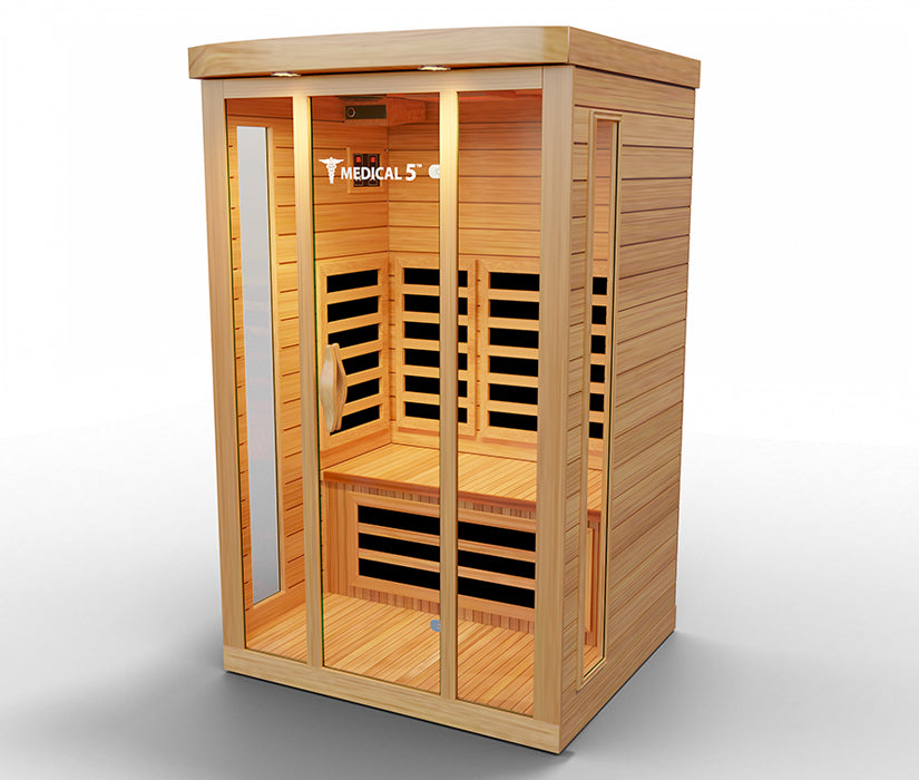3 Person Home Infrared Sauna | Medical 5™ - Energize Trek