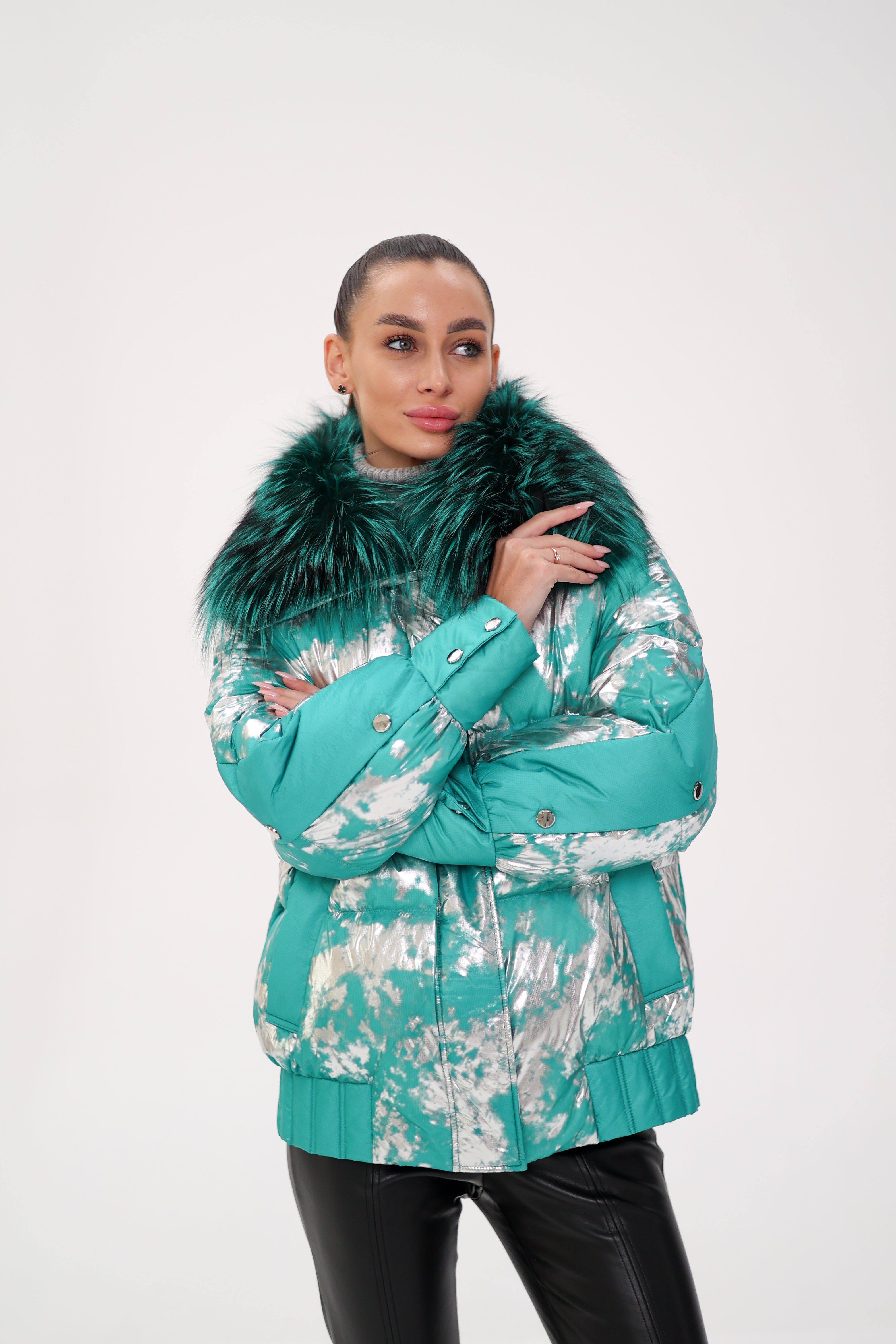Glacier Fox Collar Down Fill Puffer - Energize Trek