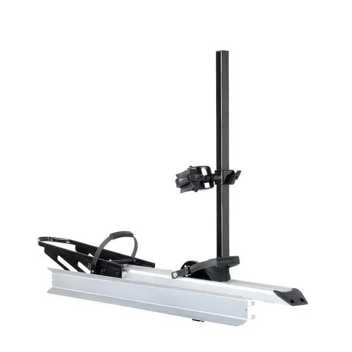 1-Bike Hitch E-bike Rack with Ramp, Folding Single Electric Bike Carrier, 100 LBS Capacity, Fits 2'' Receiver - Energize Trek