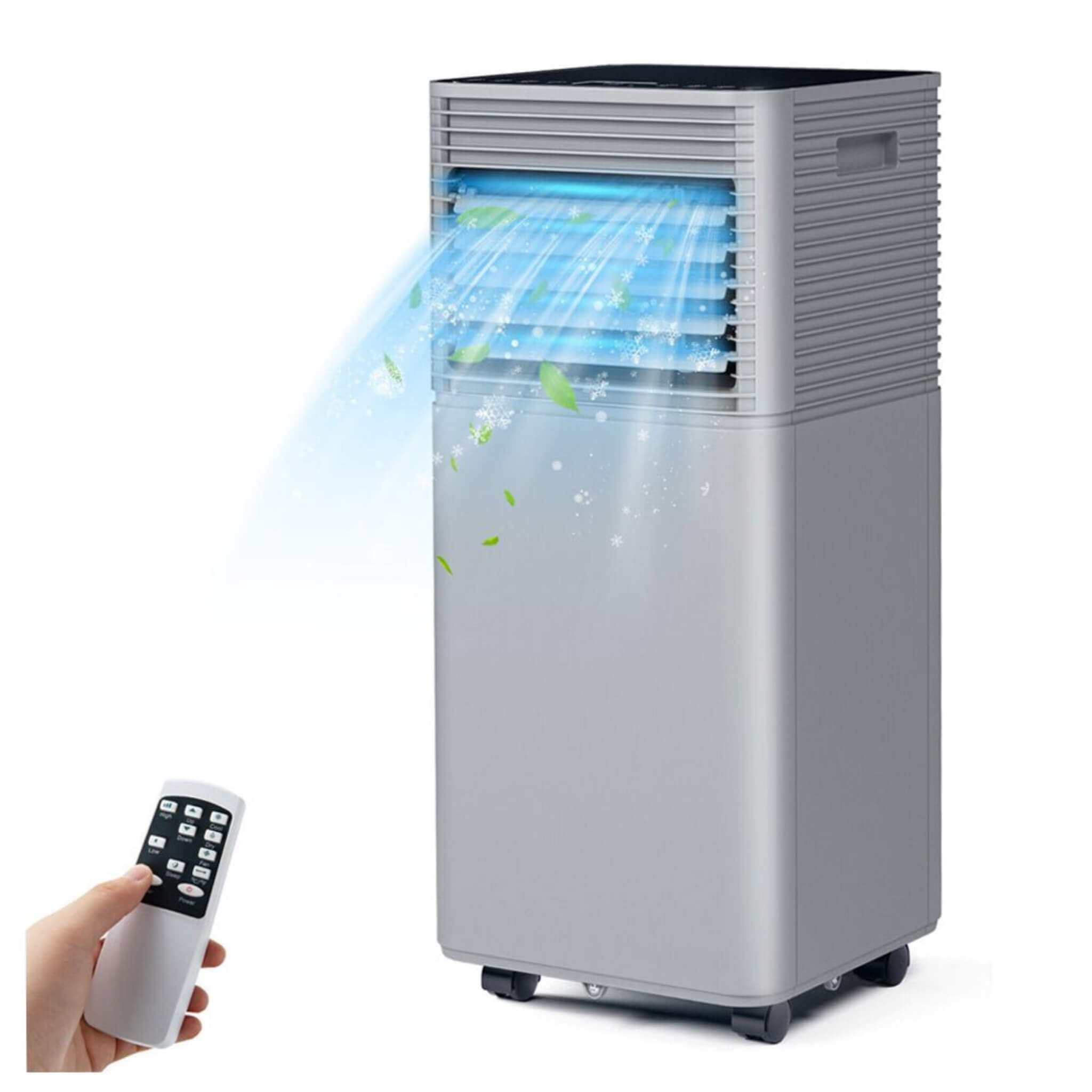 10K BTU Portable Room Air Conditioner Unit With Dehumidifier And Fan Mode (SAK30782) - Energize Trek
