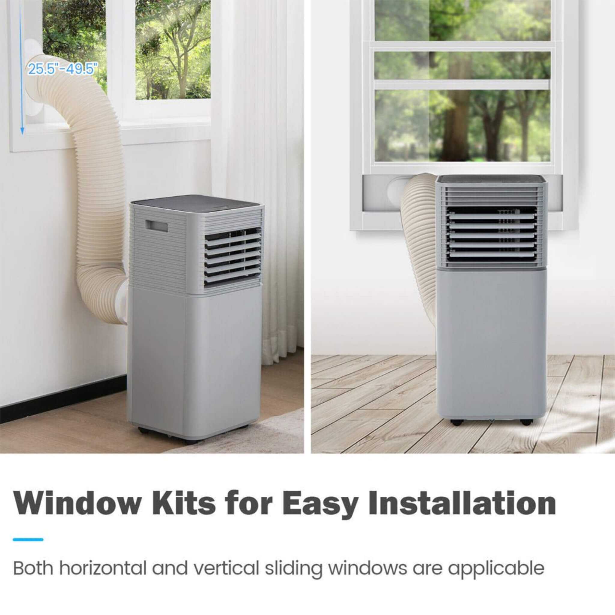 10K BTU Portable Room Air Conditioner Unit With Dehumidifier And Fan Mode (SAK30782) - Energize Trek