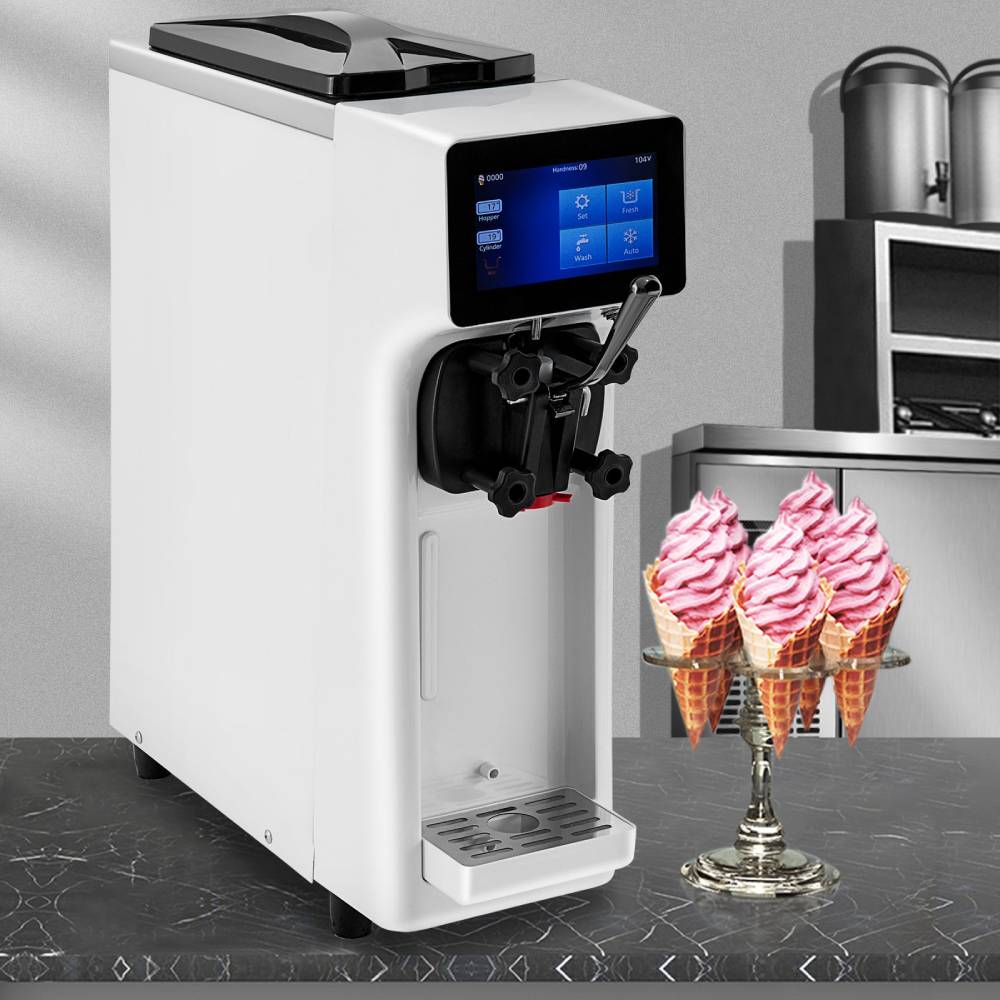 1000W Commercial Home Soft Serve Frozen Yogurt Ice Cream Maker Machine, 4.0L (SAK83425) - Energize Trek
