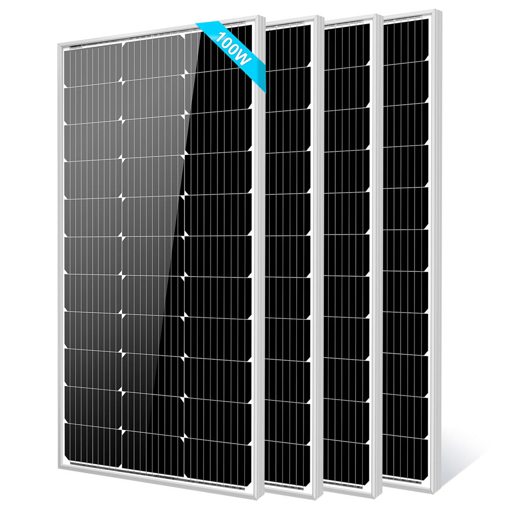 100 Watt Monocrystalline Solar Panel - Energize Trek