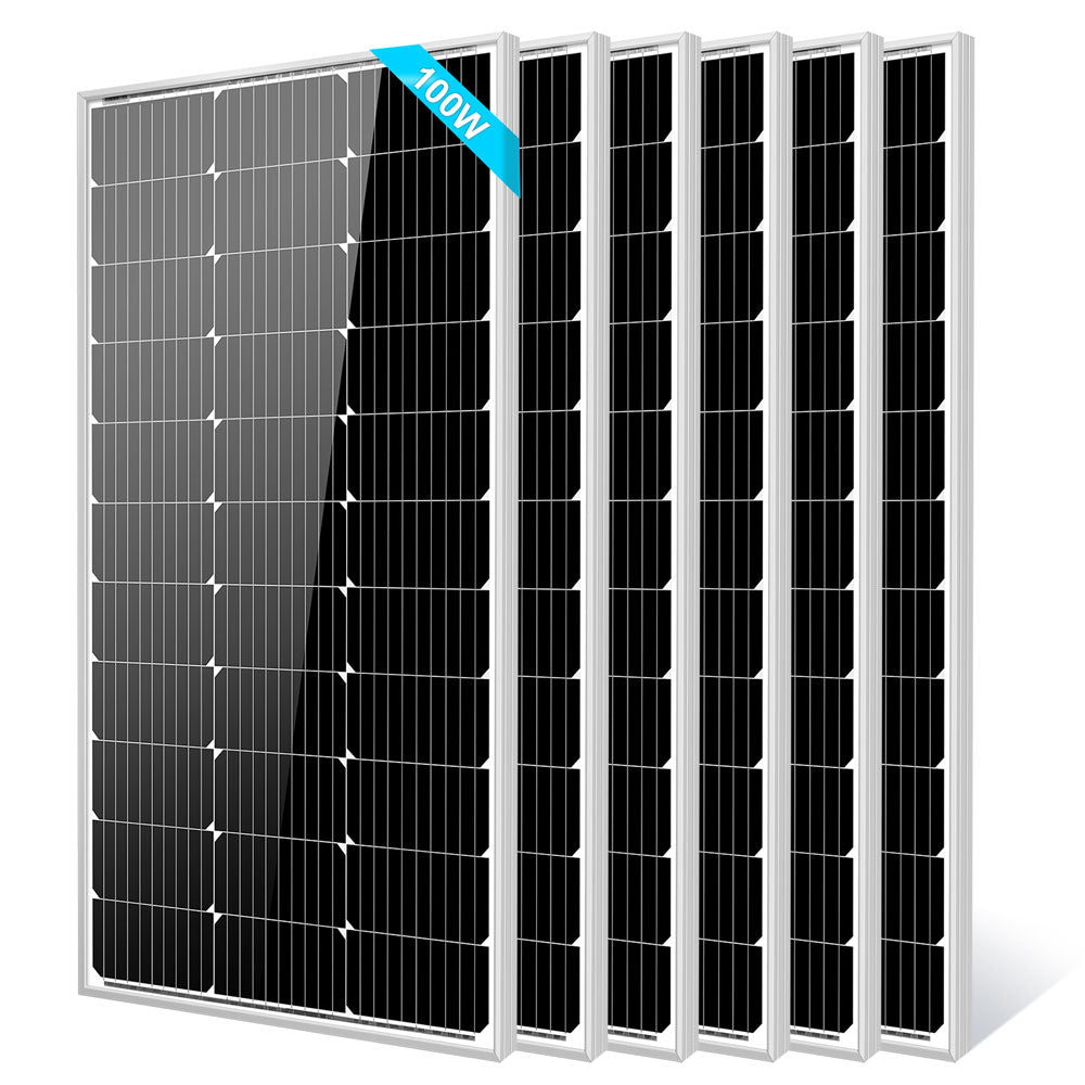 100 Watt Monocrystalline Solar Panel - Energize Trek