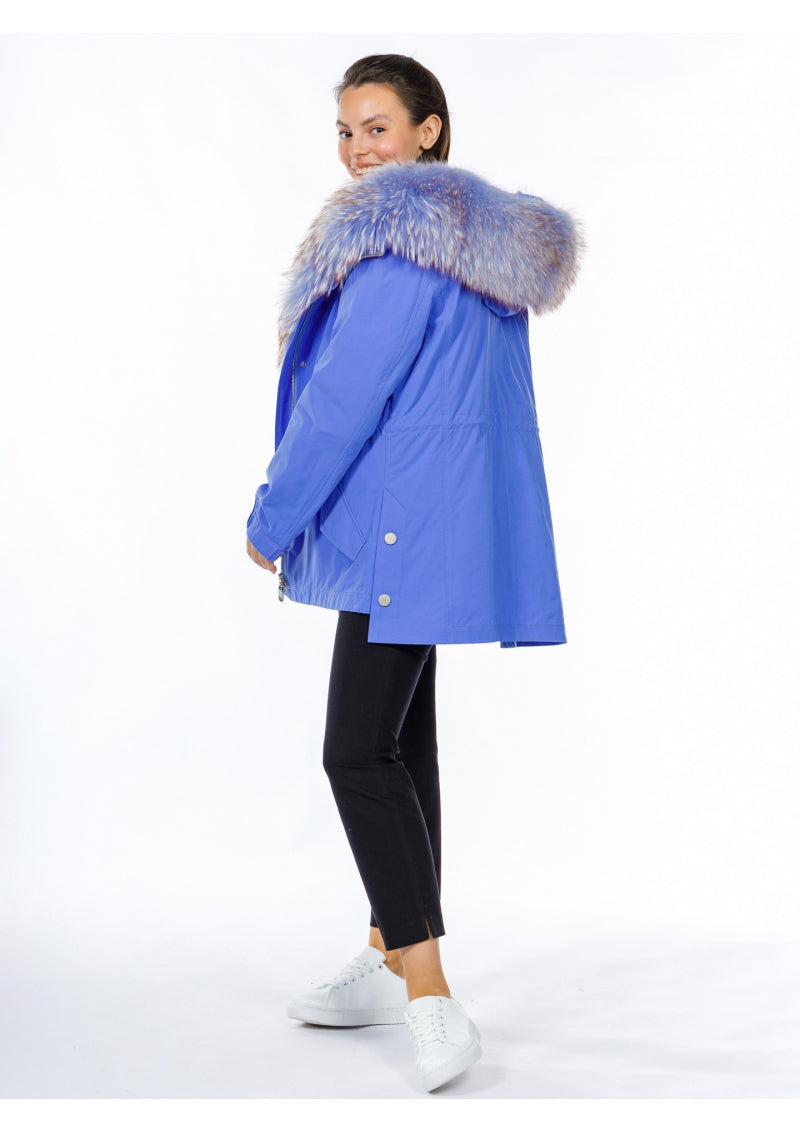 Genuine Fox Fur Rabbit Insulated Parka - Energize Trek