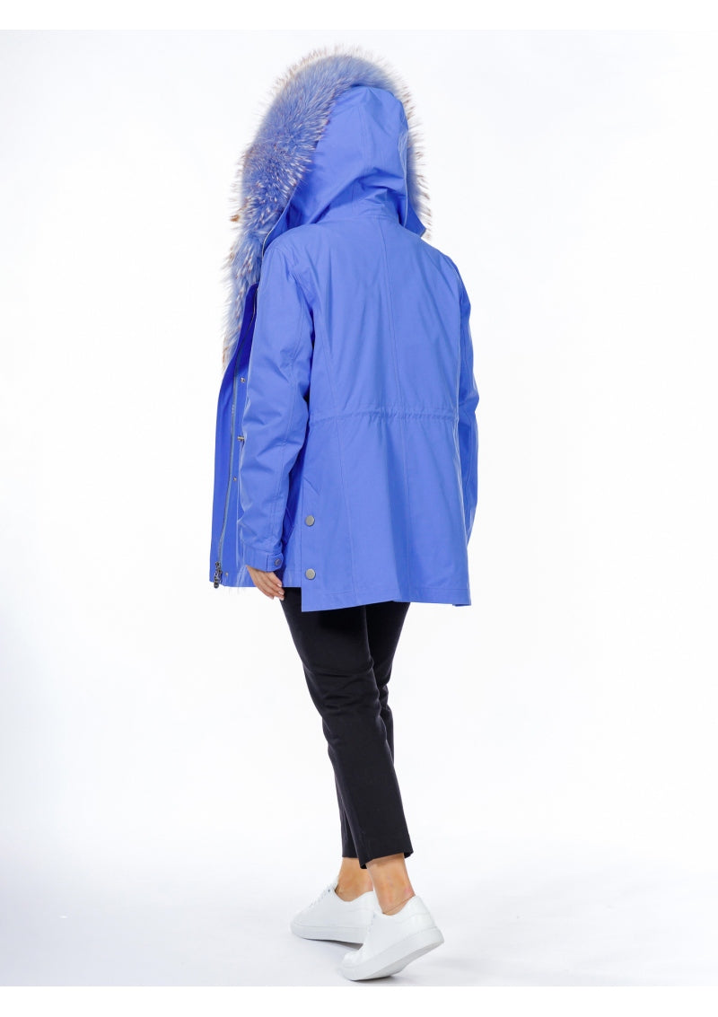 Genuine Fox Fur Rabbit Insulated Parka - Energize Trek