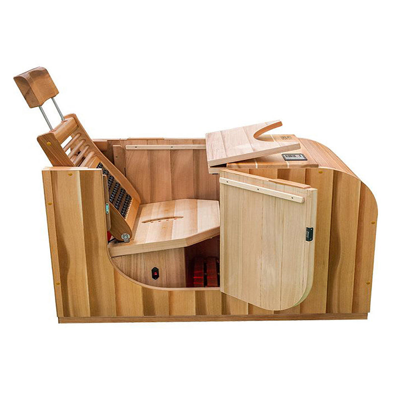 SAUNA EVOLUTION® Half Body Sauna With Full infrared Benefits Far Infrared 22 - Energize Trek