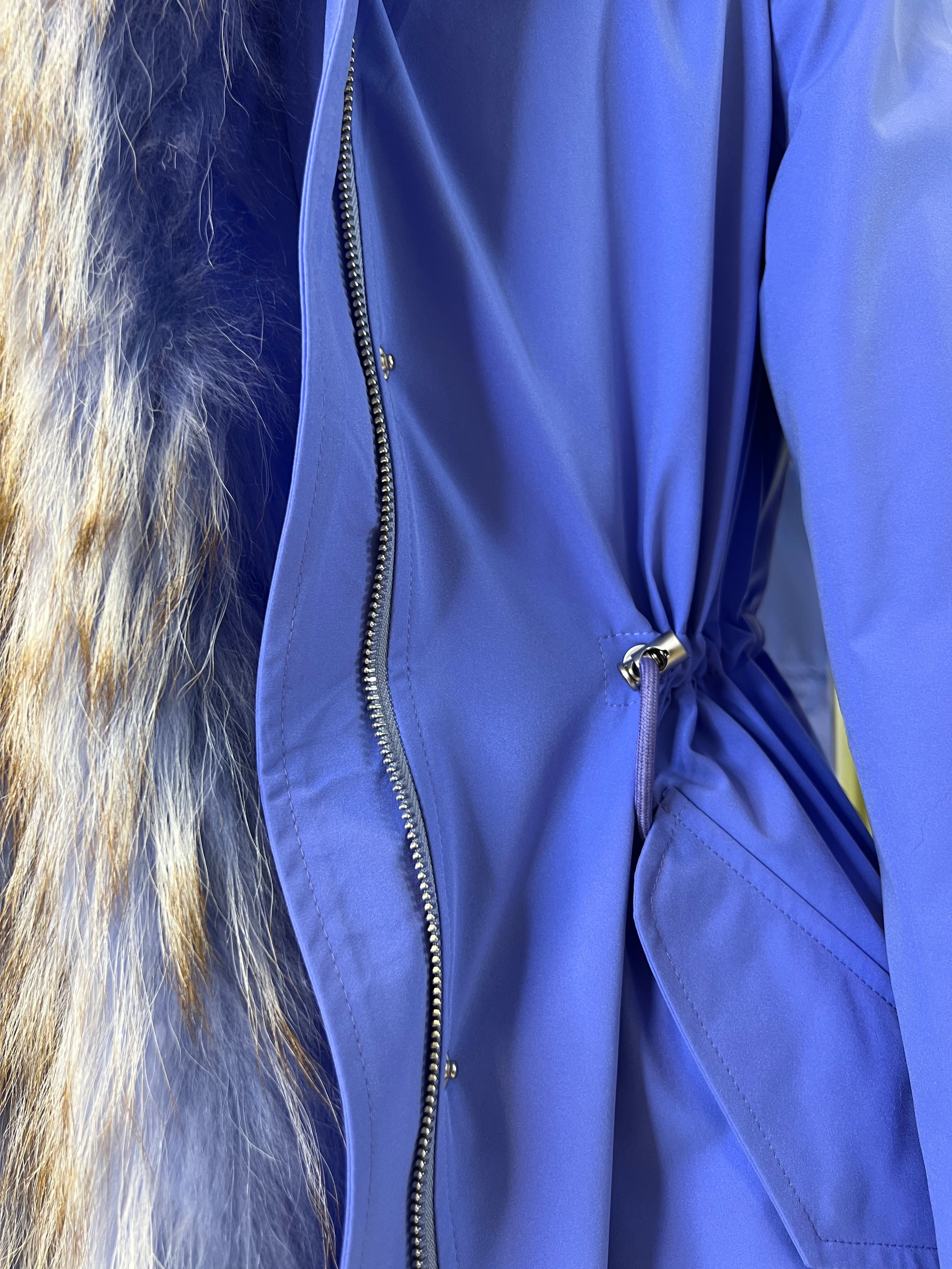 Genuine Fox Fur Rabbit Insulated Parka - Energize Trek