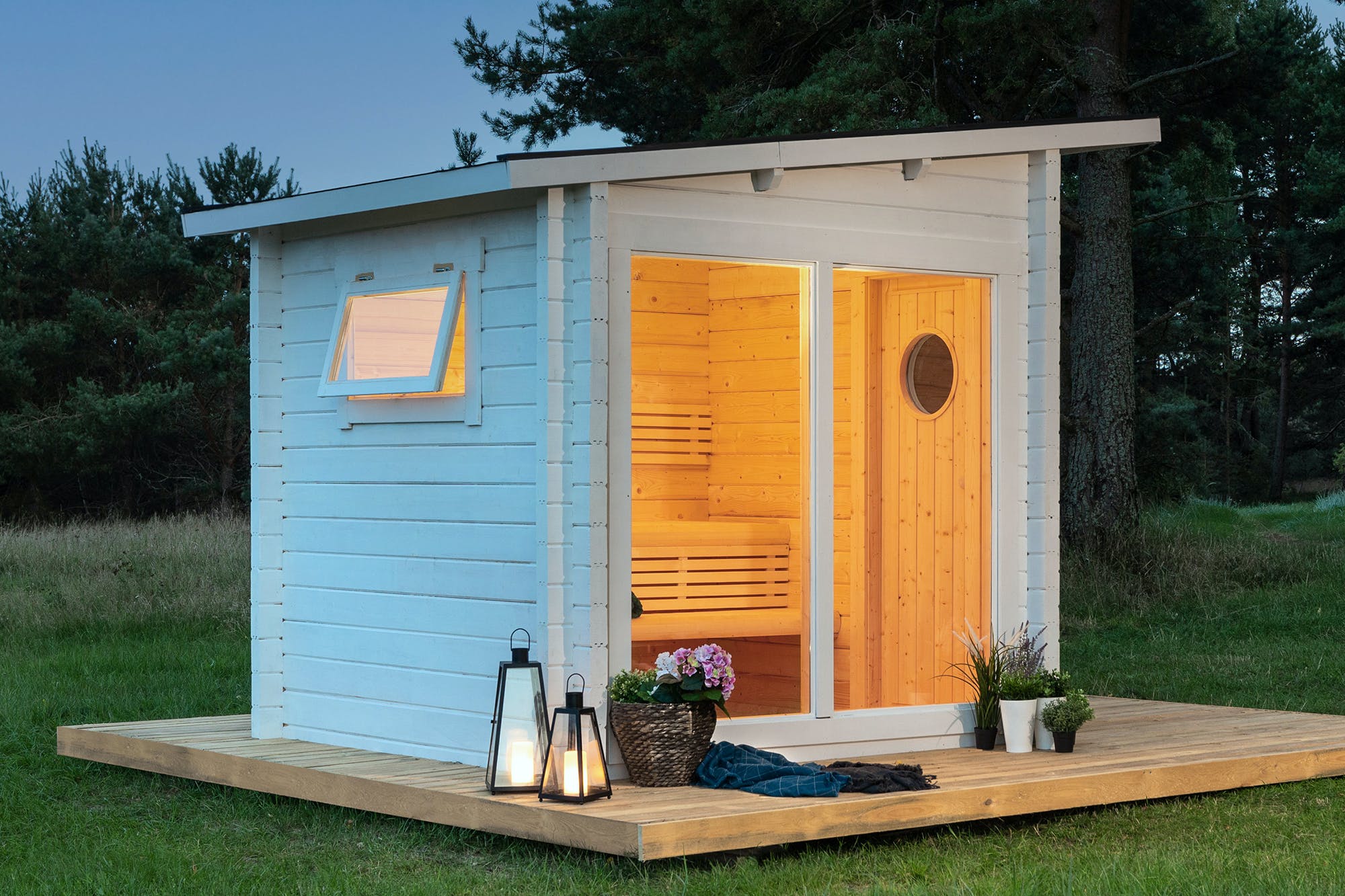 SAUNA EVOLUTION® Cabin Sauna Eco Oasis 3 - Energize Trek