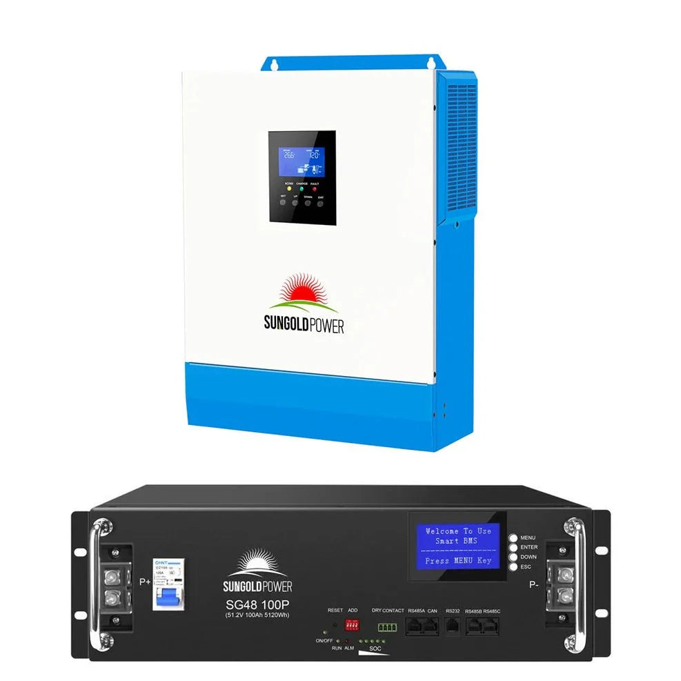 5000W 48V Solar Charger Inverter - Energize Trek