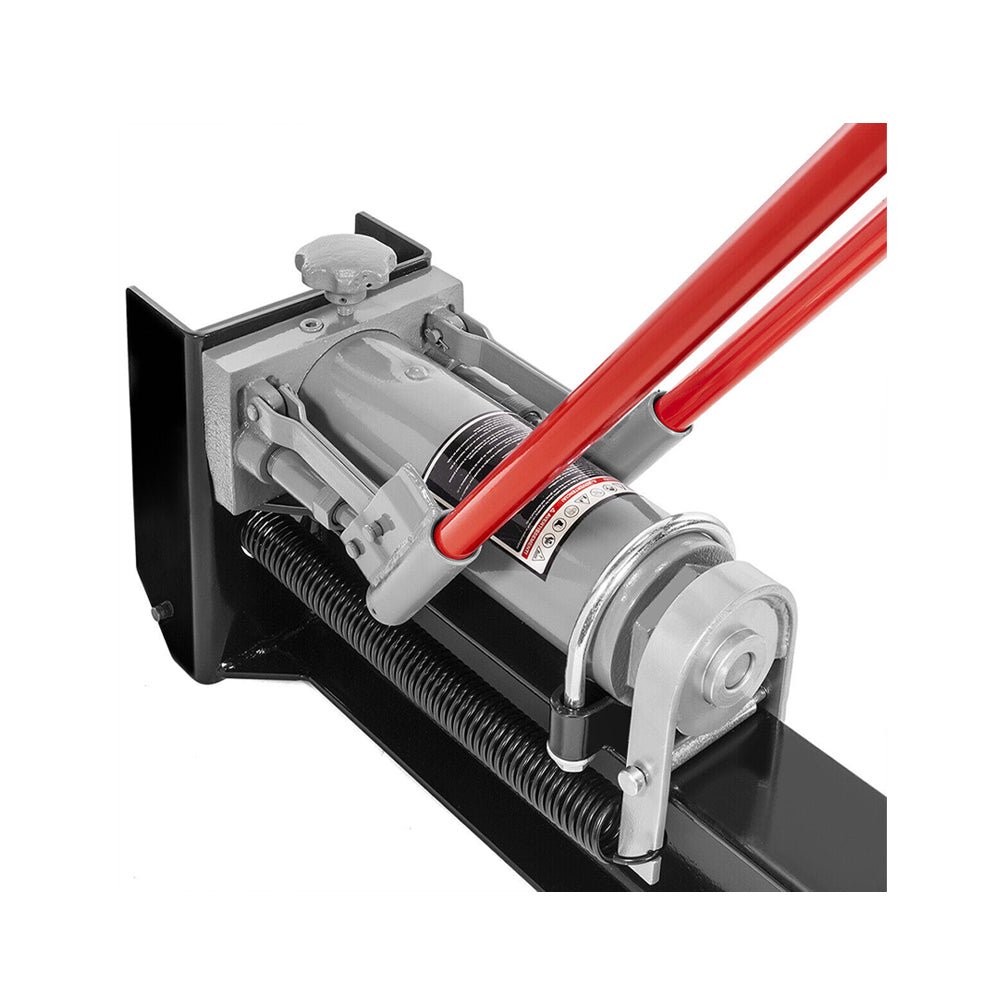 12-Ton Manual Hydraulic Wood Splitting Log Firewood Splitter (SAK17426) - Energize Trek