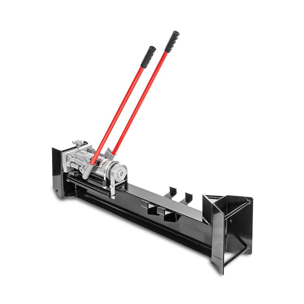 12-Ton Manual Hydraulic Wood Splitting Log Firewood Splitter (SAK17426) - Energize Trek