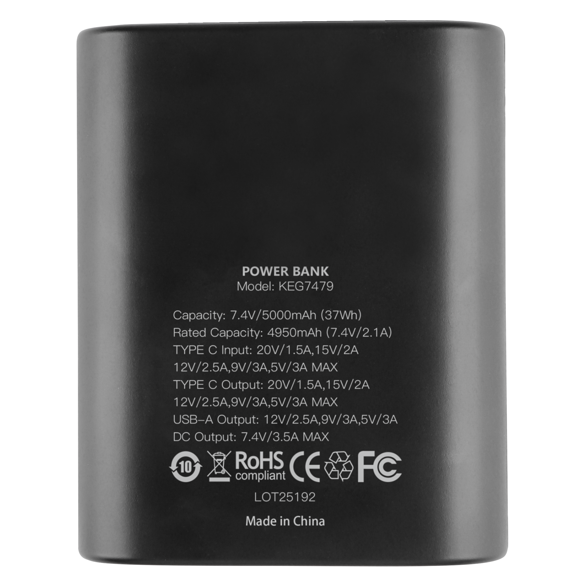 Gobi Heat® 5000 mAh PD Fast-Charge Battery - 5V-20V - Energize Trek