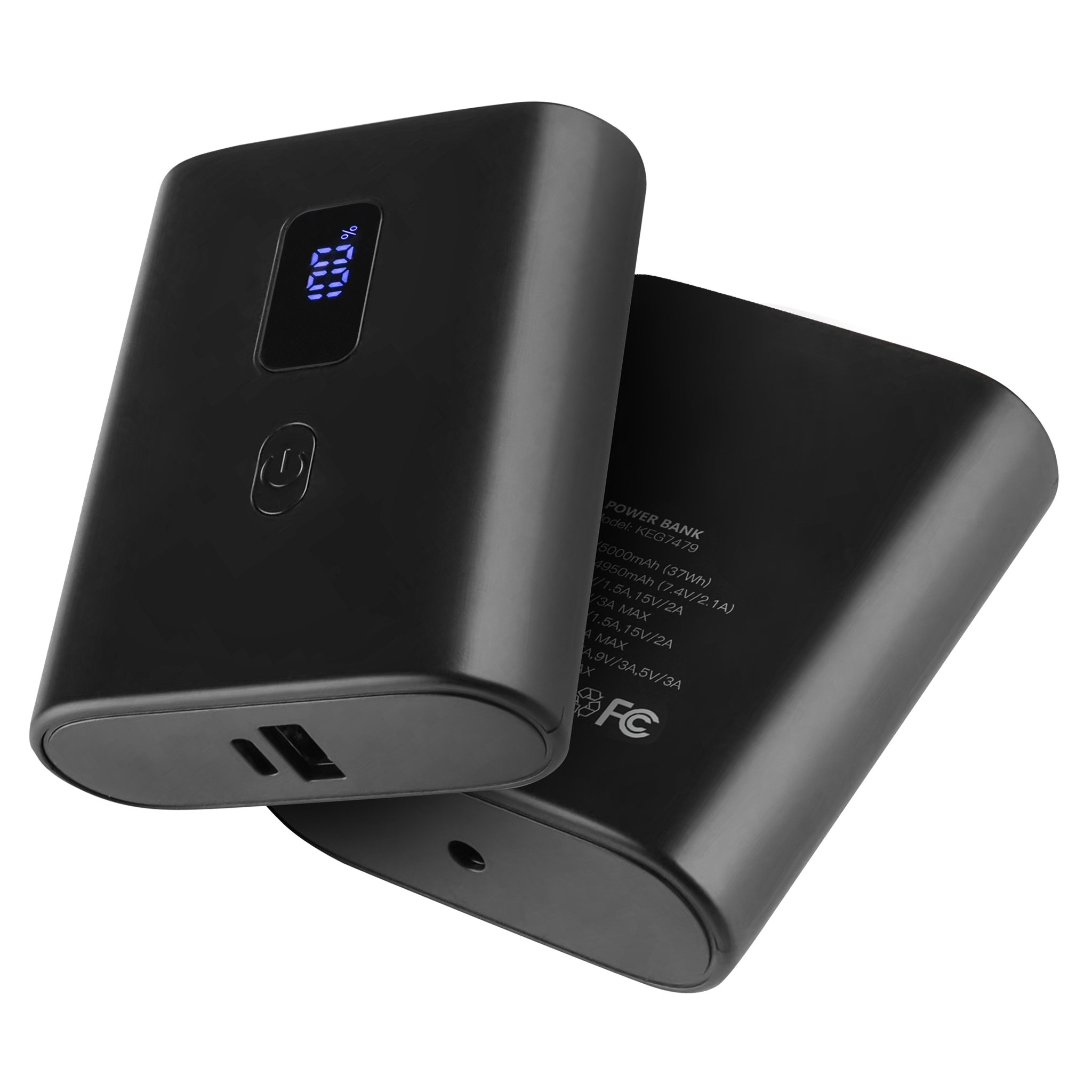 Gobi Heat® 5000 mAh PD Fast-Charge Battery - 5V-20V - Energize Trek