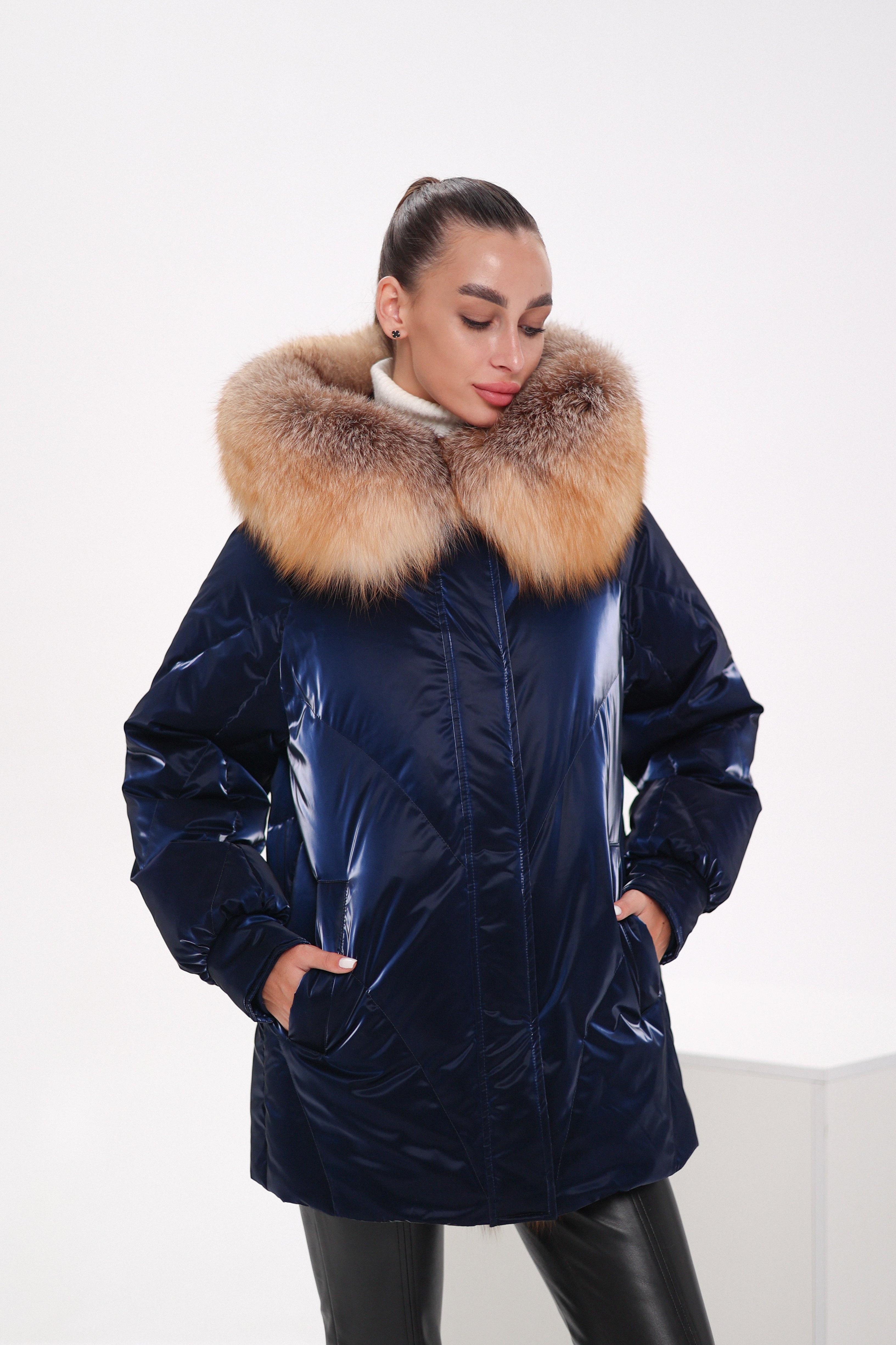 Genuine Red Fox Premium Down Fill Vinyl Parka - Energize Trek