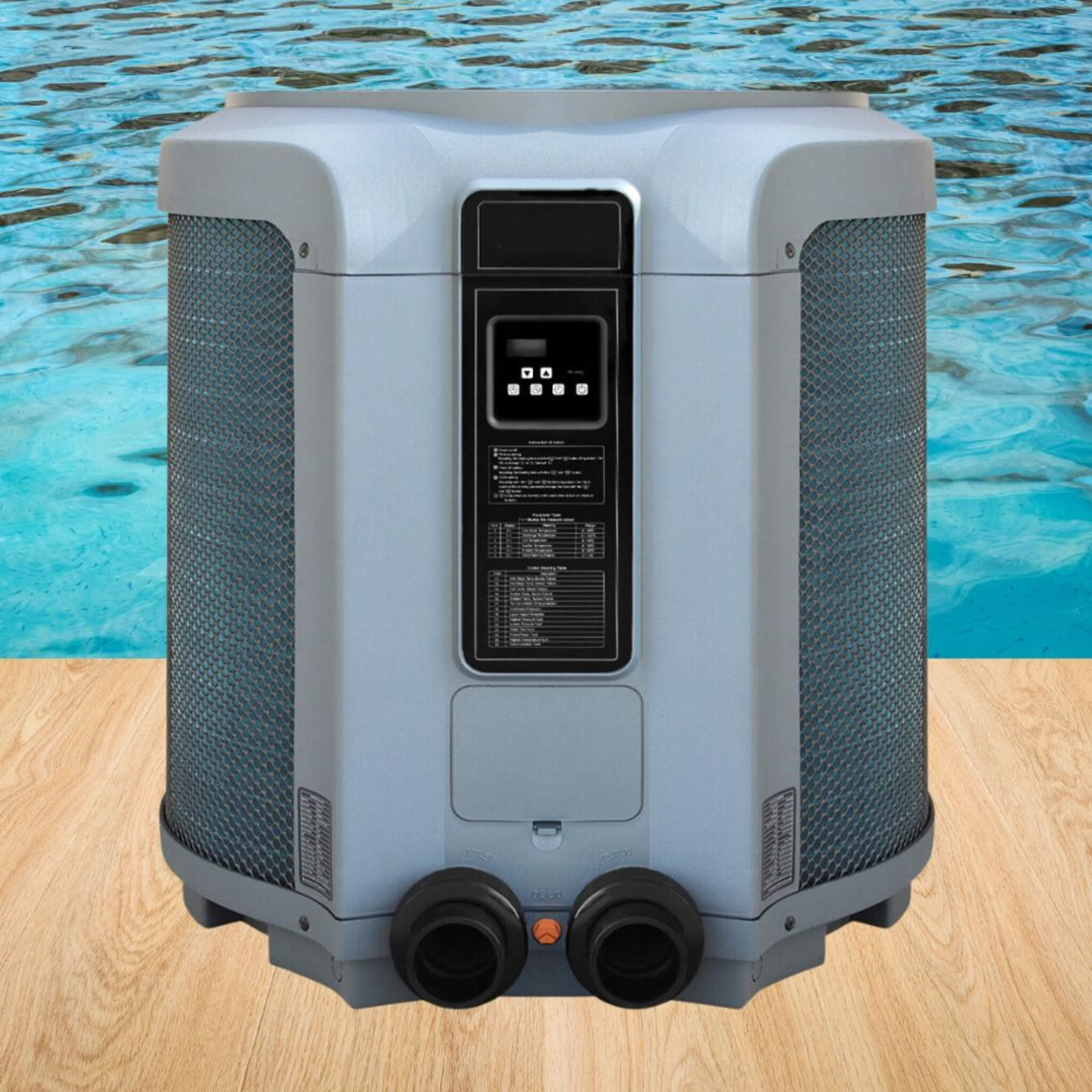137 KBTU Premium Above Ground Swimming Pool Heater Pump (SAK95746) - Energize Trek