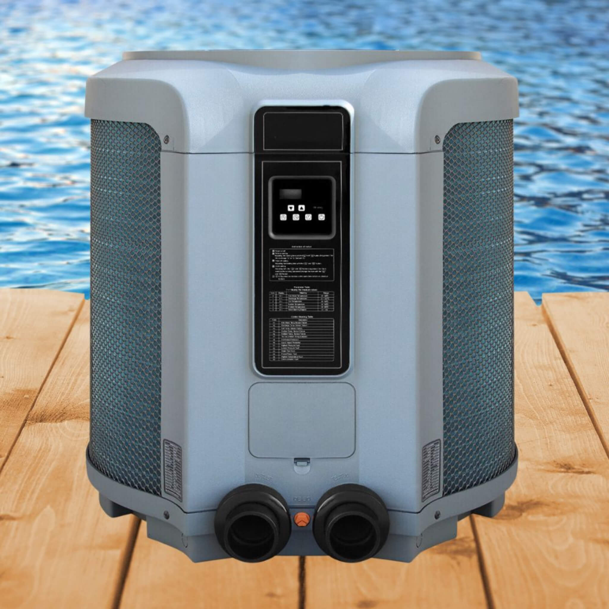 137 KBTU Premium Above Ground Swimming Pool Heater Pump (SAK95746) - Energize Trek
