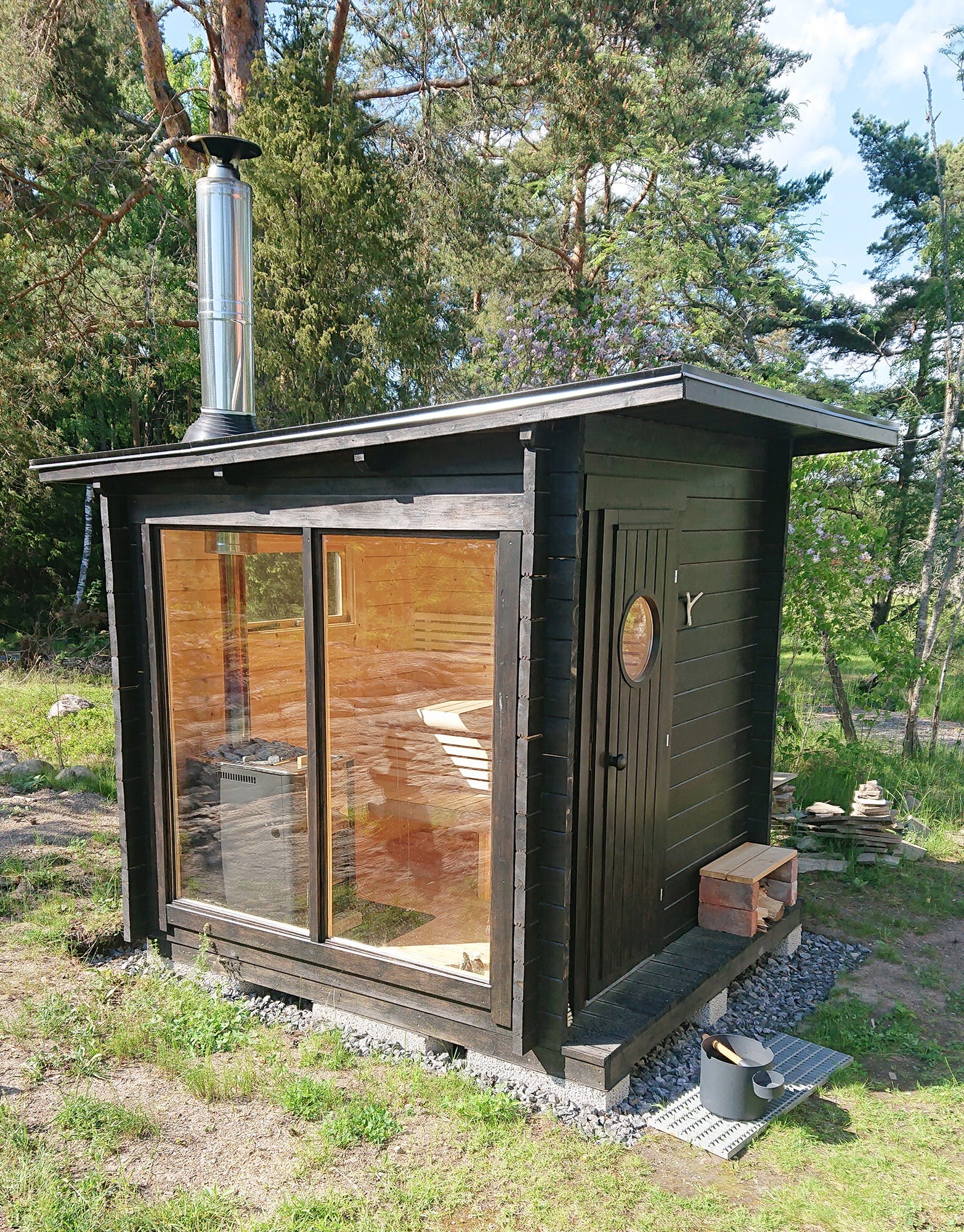 SAUNA EVOLUTION® Cabin Sauna Eco Oasis 3 - Energize Trek