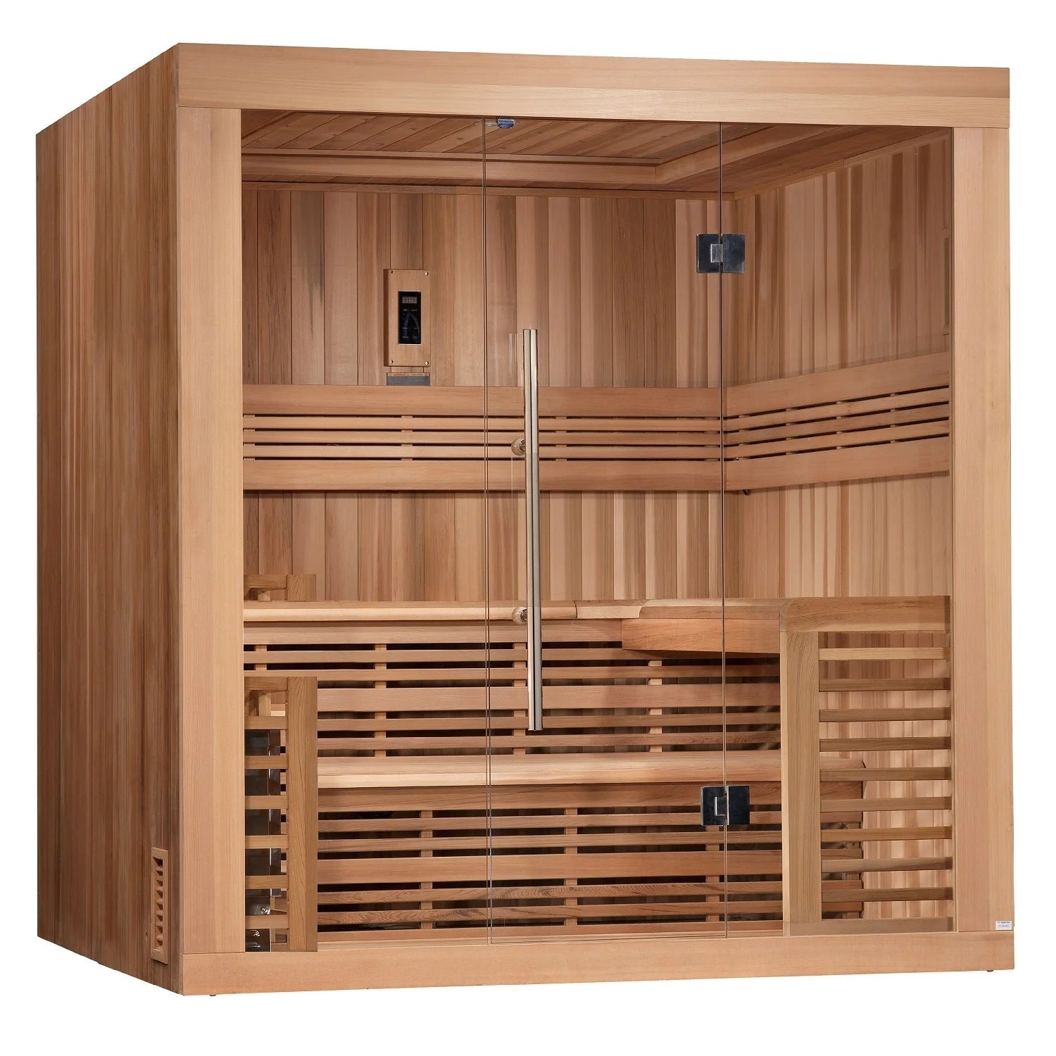 SAUNA EVOLUTION® 6 PERSON TRADITIONAL STEAM SAUNA MODERN RELAX 3 - Energize Trek