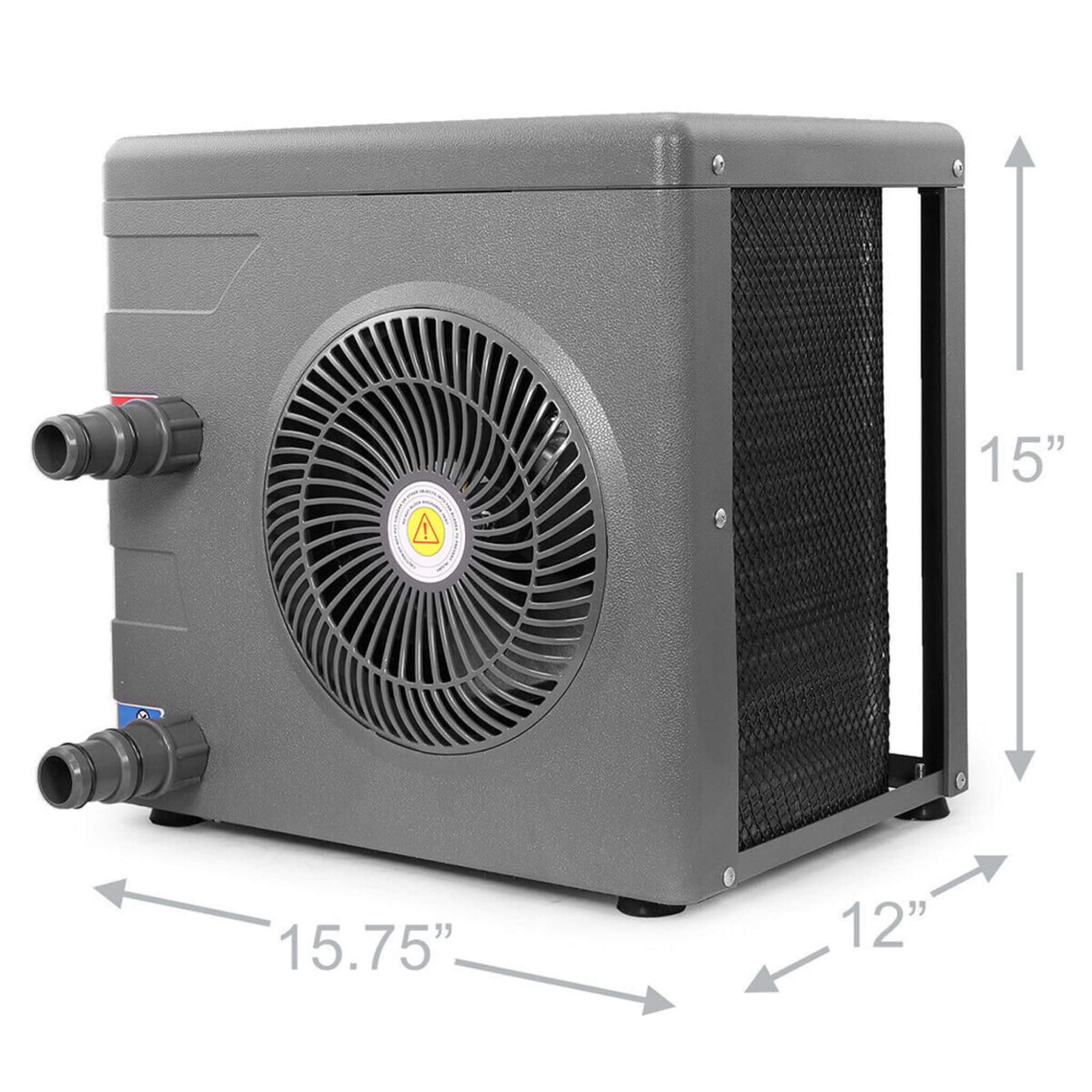 14.8 KBTU Premium Above Ground Swimming Pool Heater Pump (SAK97584) - Energize Trek