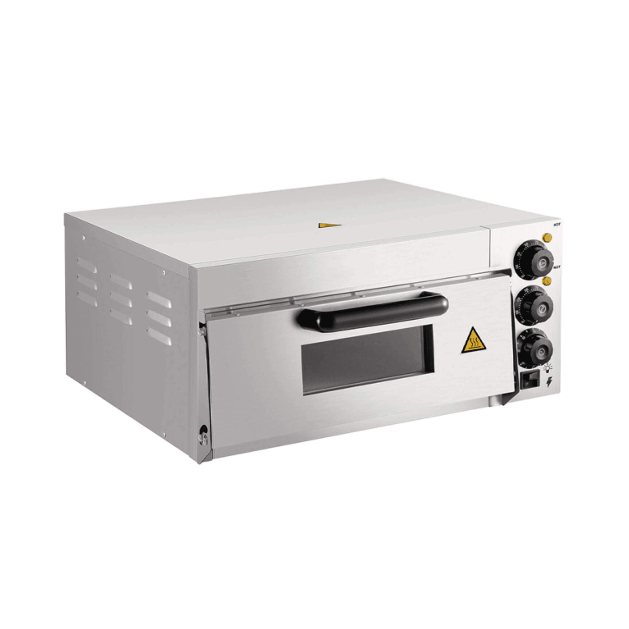 14" Electric Single Deck Countertop Commercial Pizza Oven (SAK92582) - Energize Trek