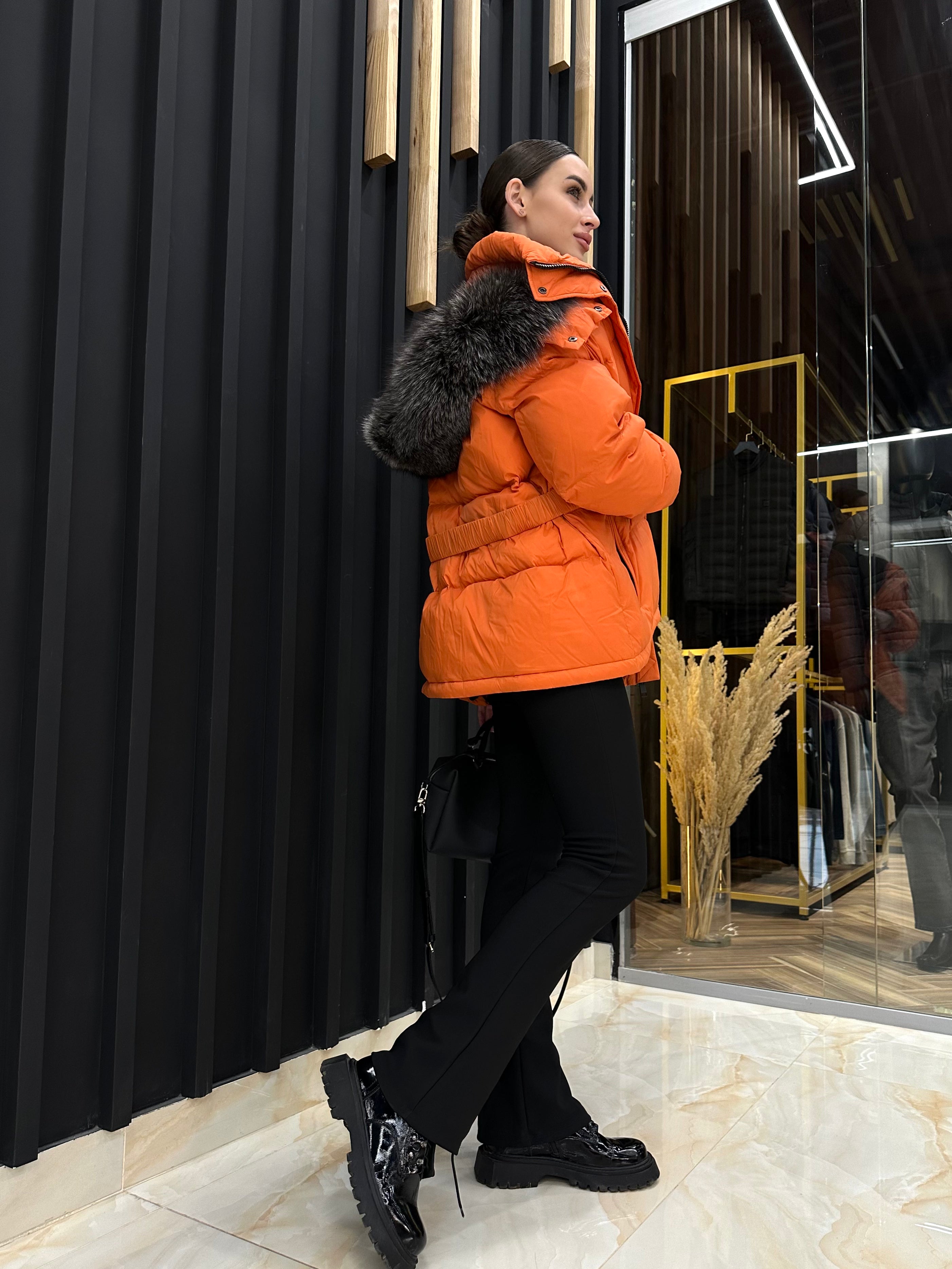 Genuine Silver Fox Down Fill Jacket - Energize Trek