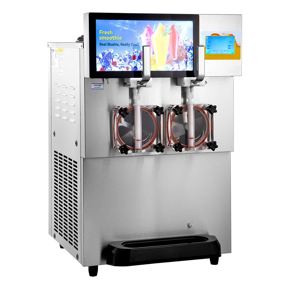 16L Commercial Double Frozen Margarita Ice Slushie Drink Maker Machine, 1155W (SAK95281) - Energize Trek